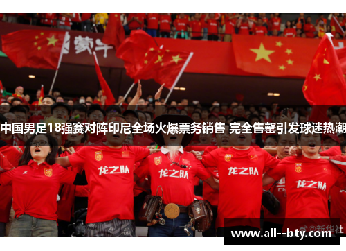 中国男足18强赛对阵印尼全场火爆票务销售 完全售罄引发球迷热潮